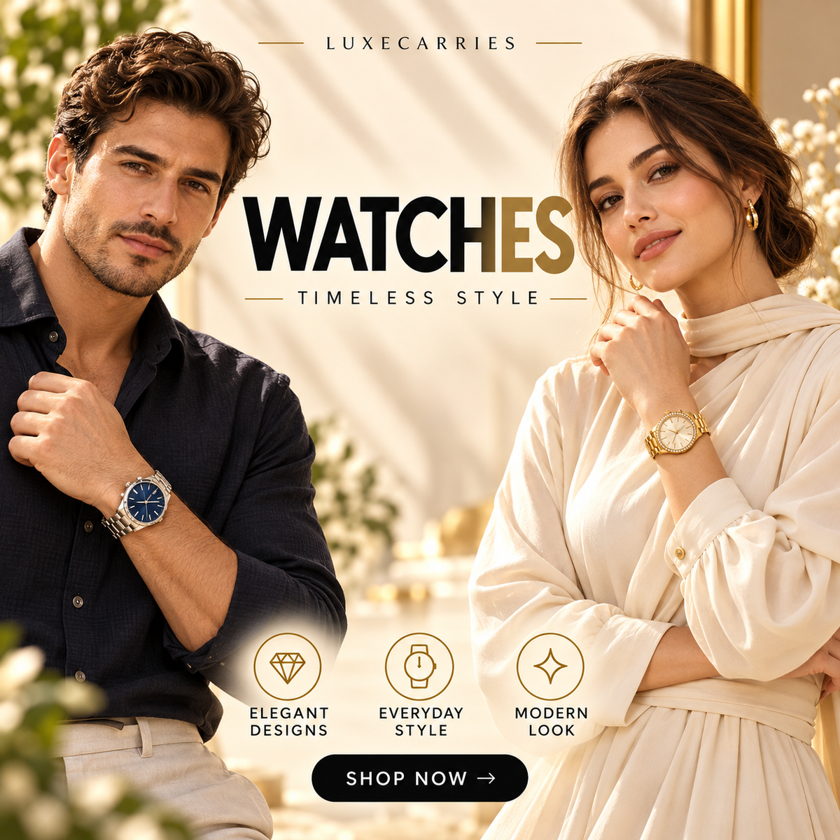 Watches and smartwatches collection by Luxe Carries for Dubai and UAE