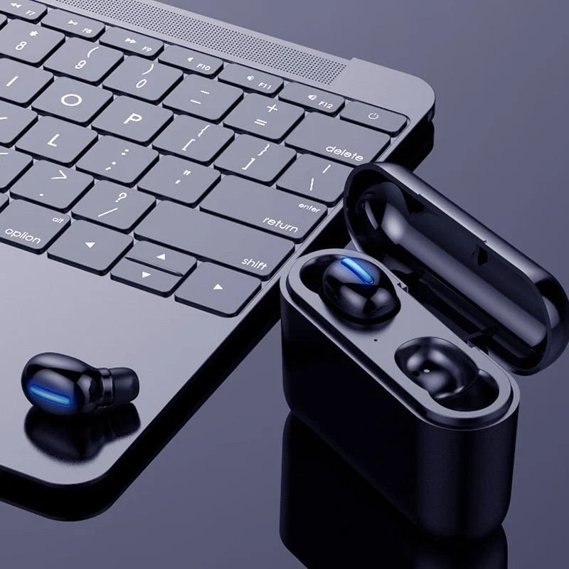 Binaural Mini Bluetooth Headset - Luxecarries