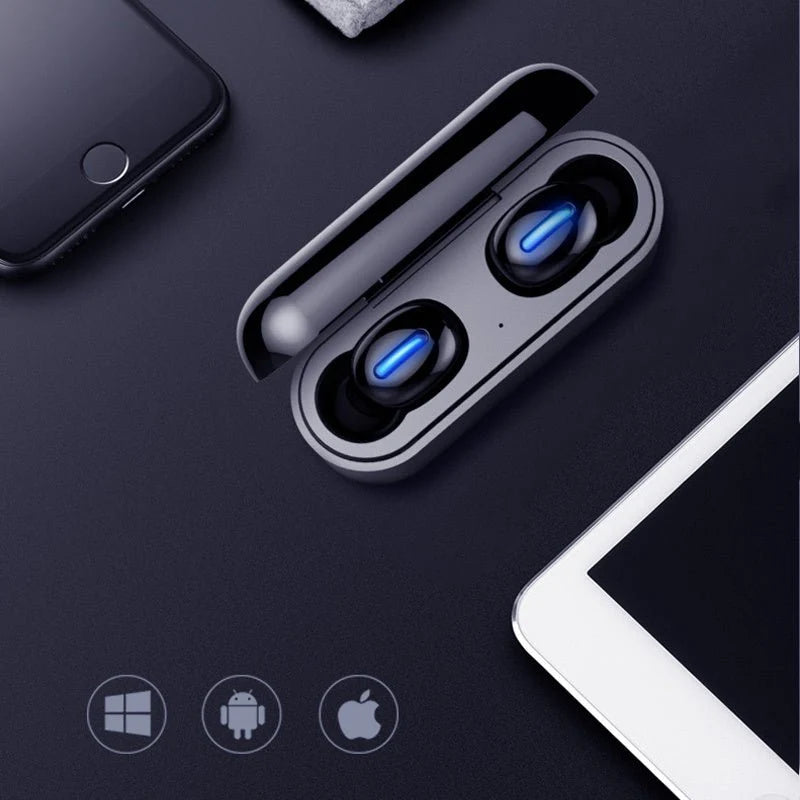 Binaural Mini Bluetooth Headset - Luxecarries