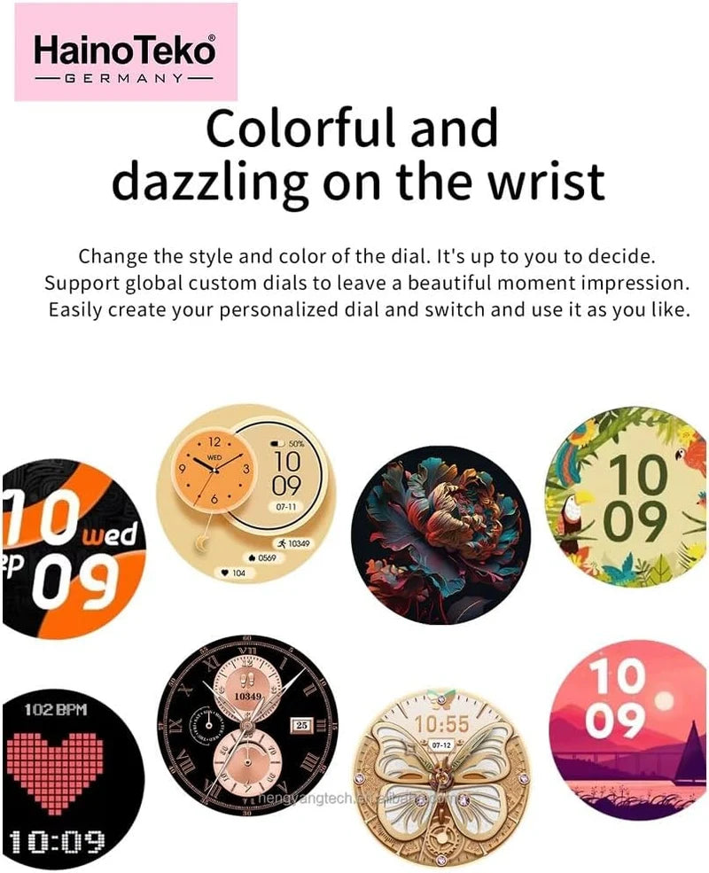 HainoTeko - 5 Amoled Smartwatch - Luxecarries