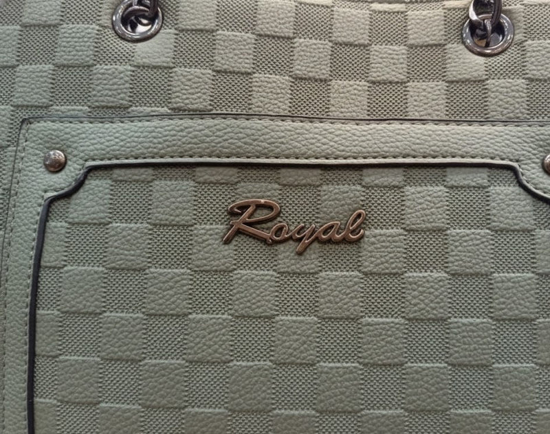 Ridged Texture Shoulder Bag - Luxecarries