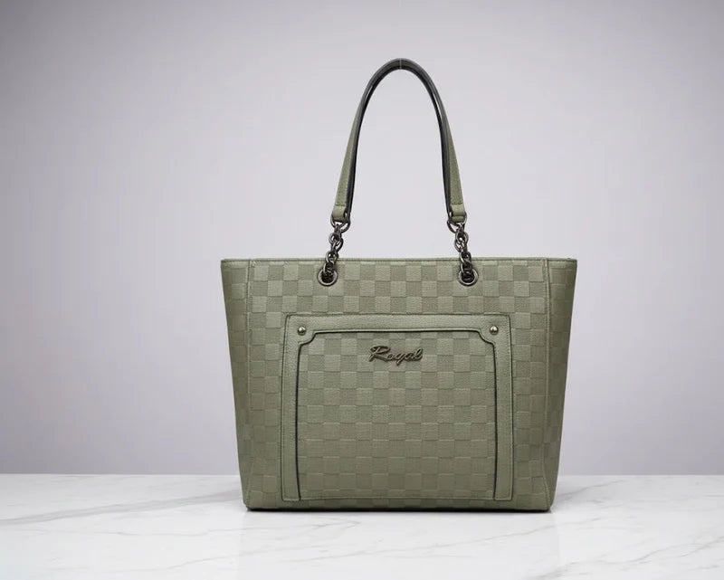 Ridged Texture Shoulder Bag - Luxecarries