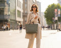 Ridged Texture Shoulder Bag - Luxecarries